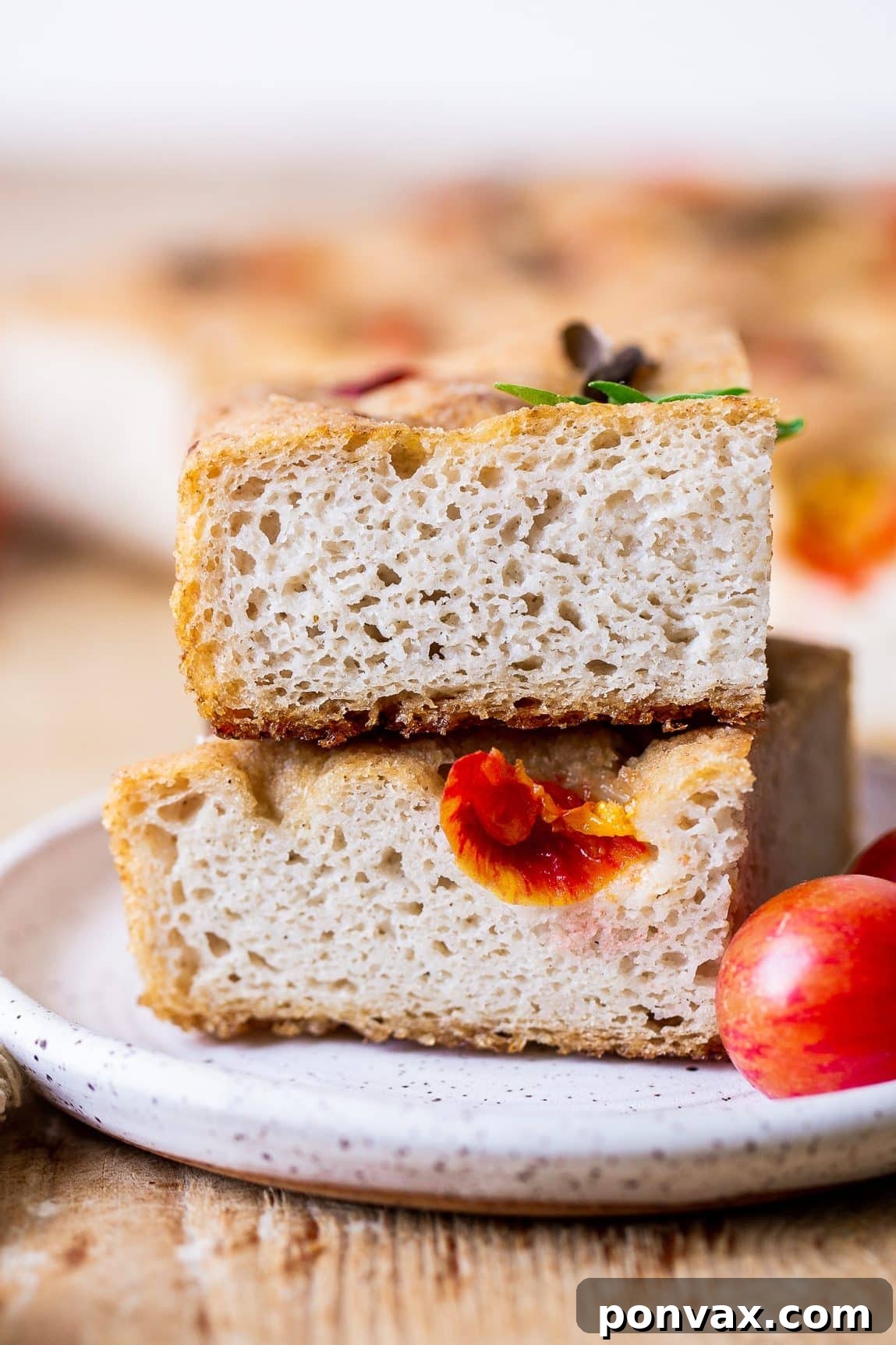 Delicious gluten-free sourdough chocolate chip cookies.