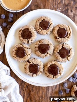 Finished Vegan Peanut Butter Blossoms recipe image