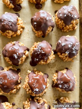 Crispy Chocolate Peanut Butter Treats