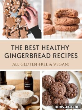 A jar of homemade gingerbread spice mix, ready for use in healthy gingerbread recipes.