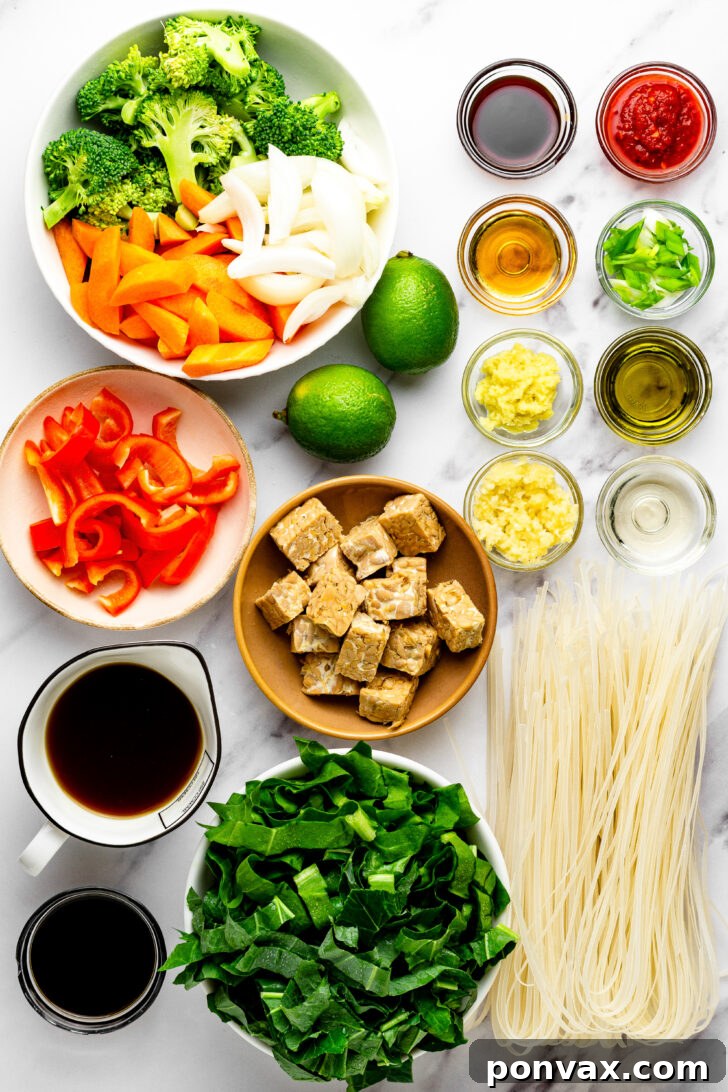 Zesty Lime Ponzu Noodle Stir-Fry 4 Lime Ponzu Stir-Fry sauce ingredients