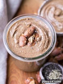 Maple Almond Butter with Chia, Flax and Hemp Seeds