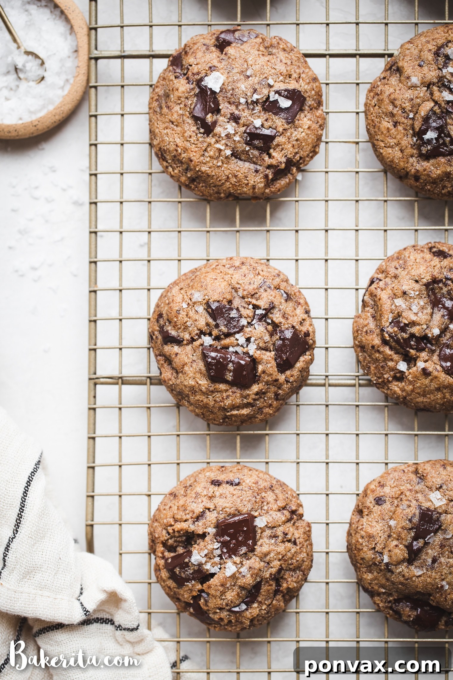 Irresistible Paleo Chocolate Chip Cookies Vegan Friendly 6 Raw paleo chocolate chip cookie dough ready for baking.