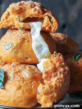 These Cheesy Tomato Basil Rolls are packed full of tomato flavor and fresh basil with gooey mozzarella cheese melting out of the middle and a Parmesan crust on top! These are the perfect snack or soup accompaniment.