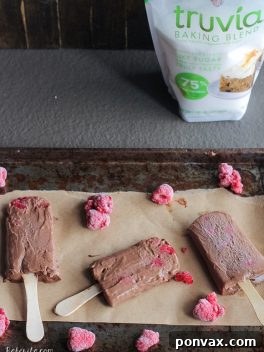 Chocolate Raspberry Popsicles