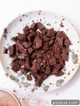 Healthy homemade chocolate bars and chunks.