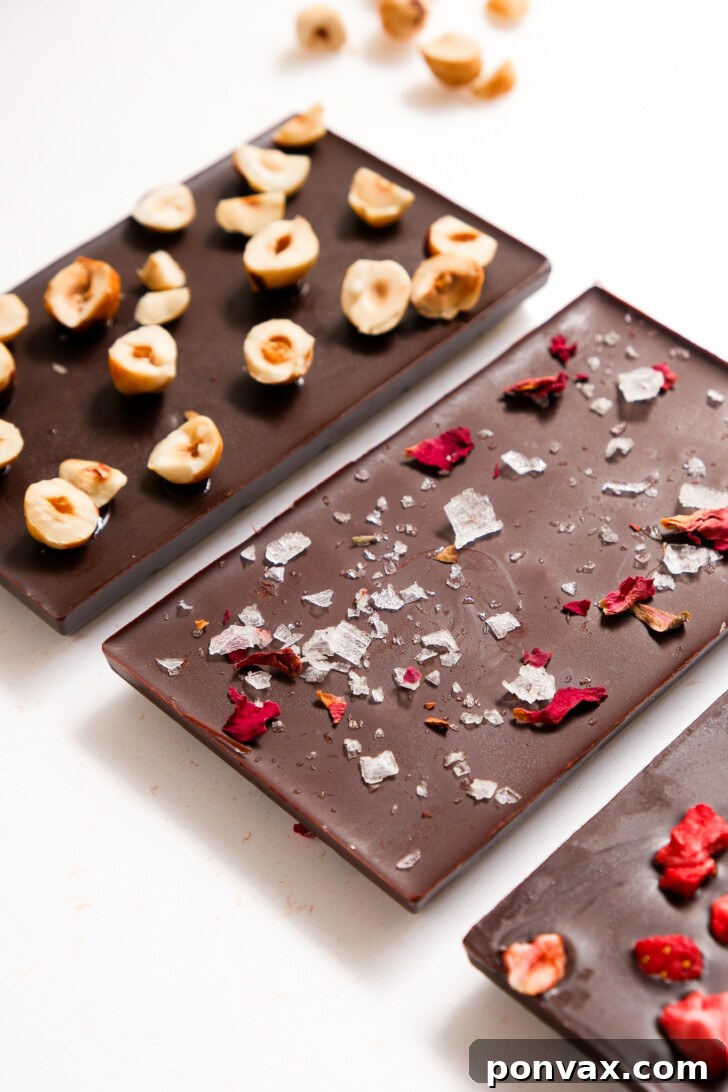 Ingredients for homemade chocolate laid out on a table.